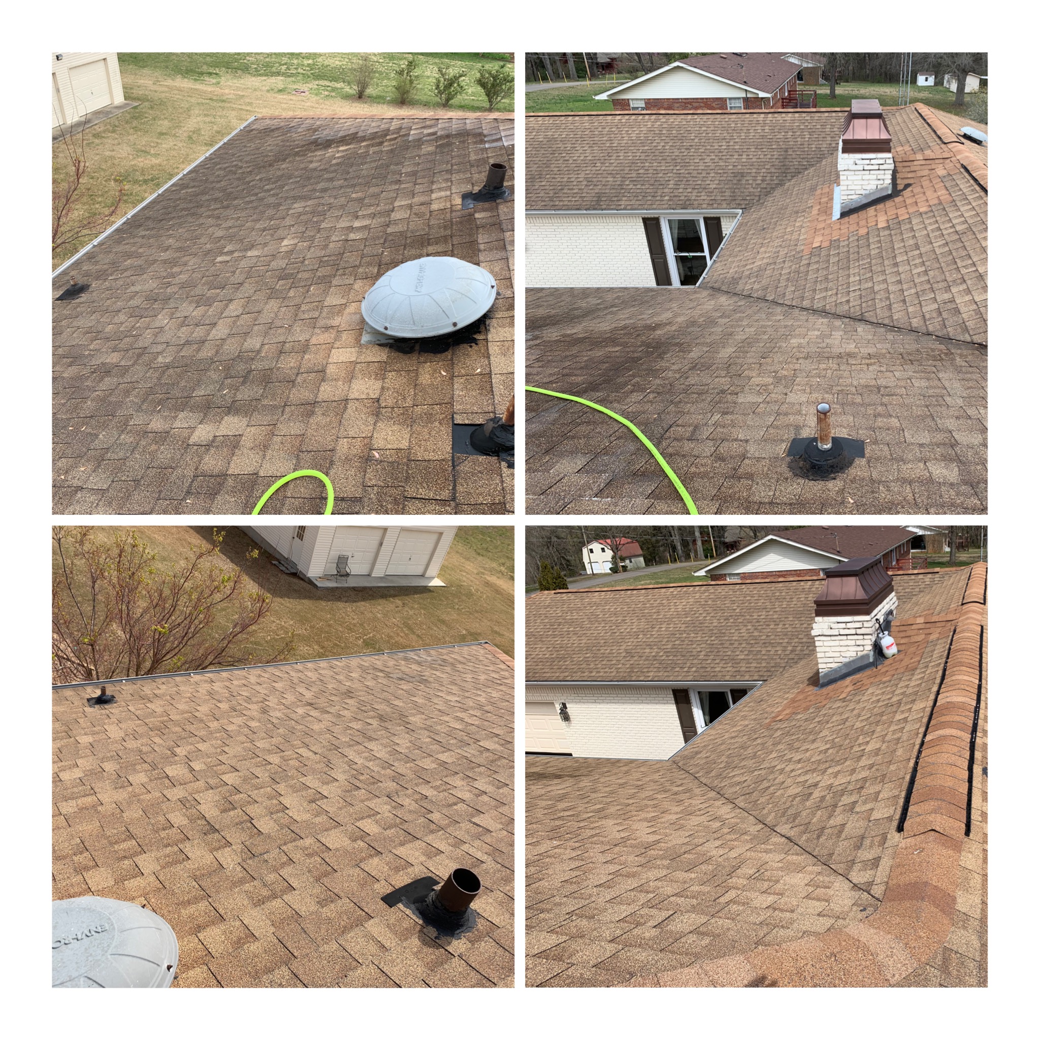Roof Washing and Driveway Cleaning in Tuscumbia, AL
